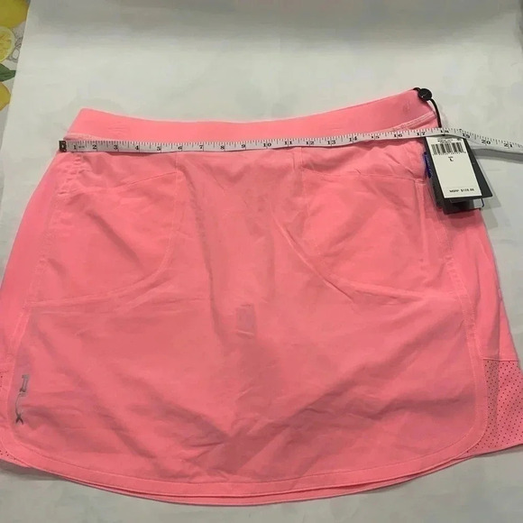 Rlx Golf Women's Aim Neon Pink Skort - Picture 14 of 15